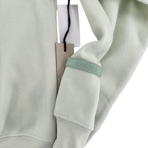 Originals Brooklyn Cloth Logo Crewneck Sweatshirt Sage Green NWT M - Picture 10 of 13